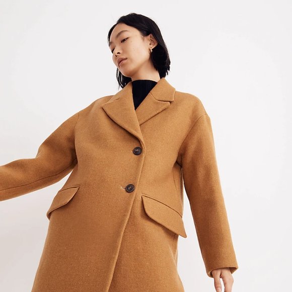 Madewell Jackets & Blazers - NWT Madewell Haydon Coat in Insuluxe Fabric